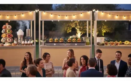 הטרנדים החמים ביותר של דוכני מזון לאירועים שיהפכו כל חגיגה לבלתי נשכחת